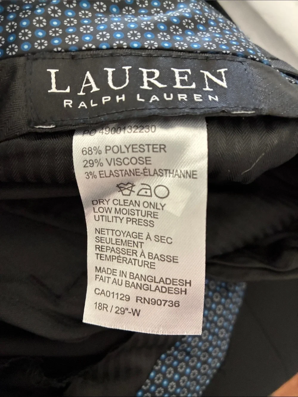 Ralph Lauren Kids Charcoal Gray Two-Button Blazer